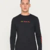 Ellesse SCHIUMA TEE - T-shirt à Manches Longues - Black