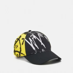 Ellesse TRAX - Casquette - Black/yellow