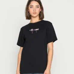 Ellesse STATION - T-shirt Imprimé - Black