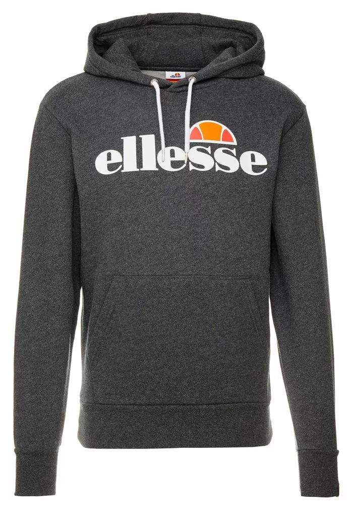 Ellesse GOTTERO - Sweat à Capuche - Dark Grey Marl 4 Ellesse GOTTERO - Sweat à Capuche - Dark Grey Marl – Image 4