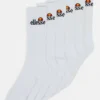Ellesse ROMUNO UNISEX 6 PACK - Chaussettes - White