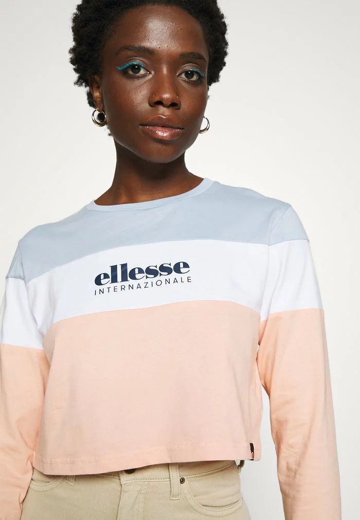 Ellesse BLOCK - T-shirt à Manches Longues - Light Pink 6 Ellesse BLOCK - T-shirt à Manches Longues - Light Pink â Image 6