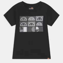 Ellesse IVERTO - T-shirt Imprimé - Black