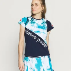 Ellesse REMI TEE - T-shirt Imprimé - Navy