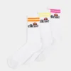 Ellesse PULLO SOCKS 3 PACK UNISEX - Chaussettes - White/black
