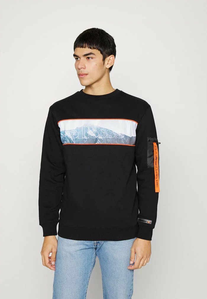 Ellesse COPERTINA - Sweatshirt - Black 1 Ellesse COPERTINA - Sweatshirt - Black