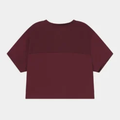 Ellesse SERELA CROPPED - T-shirt Imprimé - Burgundy -Ellesse Elegant Boutique a295e6d985494645b469bf6a537eba61