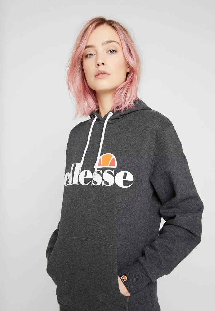 Ellesse TORICES - Sweat à Capuche - Dark Grey Marl 5 Ellesse TORICES - Sweat à Capuche - Dark Grey Marl – Image 5