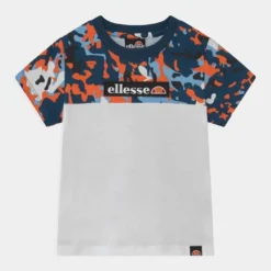 Ellesse SANDAR TEE - T-shirt Imprimé - White
