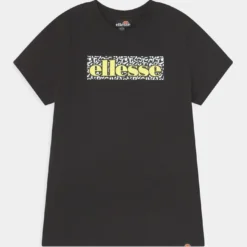 Ellesse ZEBRATO - T-shirt Imprimé - Black
