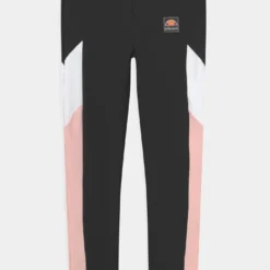 Ellesse BREEA UNISEX - Legging - Black/white/light Purple