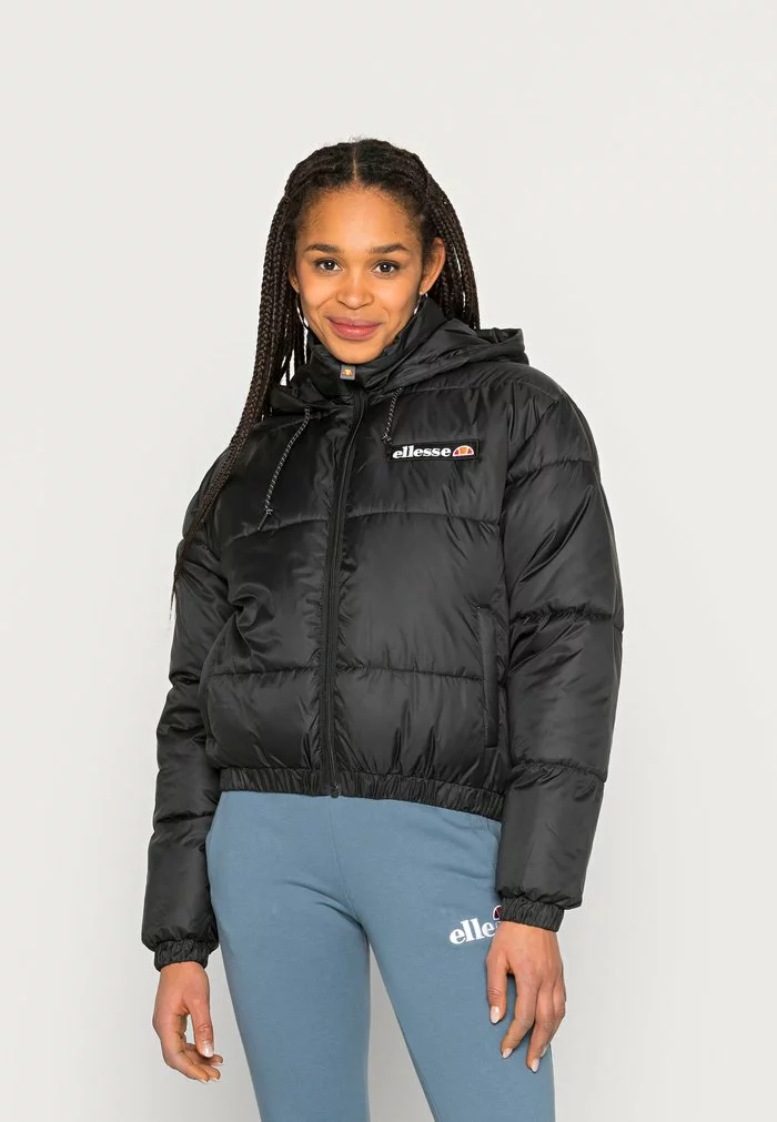 Ellesse NANCI WADDED JACKET - Veste D'hiver - Black 1 Ellesse NANCI WADDED JACKET - Veste D'hiver - Black