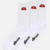 Ellesse ILLAN 3 PACK - Chaussettes De Sport - White