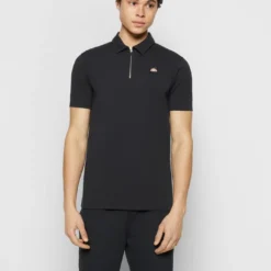 Ellesse NIAMA - Polo - Black -Ellesse Elegant Boutique a6f835720df94212844e73917bd4ea72