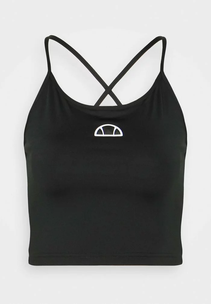 Ellesse ATTIVA CROP - Débardeur - Black 1 Ellesse ATTIVA CROP - Débardeur - Black