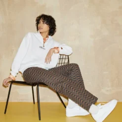 Ellesse CRATIC ZIP TRACK TOP - Sweatshirt - White