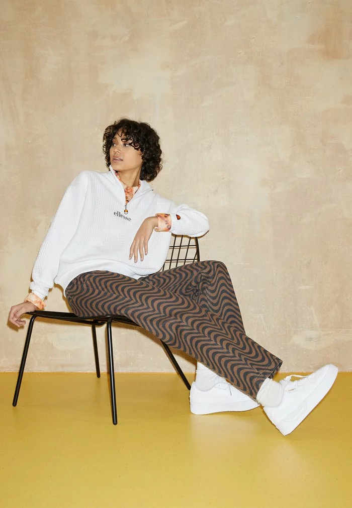 Ellesse CRATIC ZIP TRACK TOP - Sweatshirt - White 1 Ellesse CRATIC ZIP TRACK TOP - Sweatshirt - White