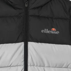 Ellesse MANERO PADDED UNISEX - Veste D'hiver - Black/silver -Ellesse Elegant Boutique aa604846445c4ce88f885ba7684f2f30