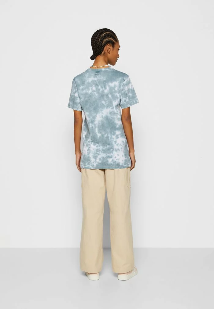 Ellesse ALBANY TIE DYE - T-shirt Imprimé - Green/white 4 Ellesse ALBANY TIE DYE - T-shirt Imprimé - Green/white – Image 4