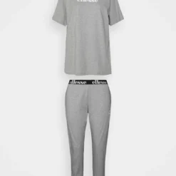 Ellesse LUCINALLA JOG PANT AND OVERSIZED TEE - Pyjama - Grey Marl
