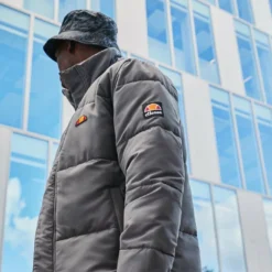 Ellesse IGRIS PADDEDA JACKET - Veste D'hiver - Dark Grey -Ellesse Elegant Boutique aec229858c954bc98e0c8a305aa7e853