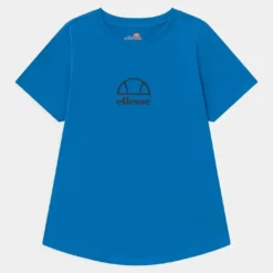 Ellesse MARYAM UNISEX - T-shirt Imprimé - Neon Blue