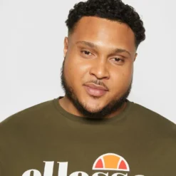 Ellesse PRADO TEE - T-shirt Imprimé - Khaki -Ellesse Elegant Boutique b1ee31d9748147768c02b83da8d39b47