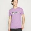 Ellesse LANBRONE - T-shirt Imprimé - Lilac