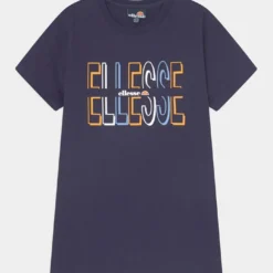 Ellesse LOGO - T-shirt Imprimé - Navy