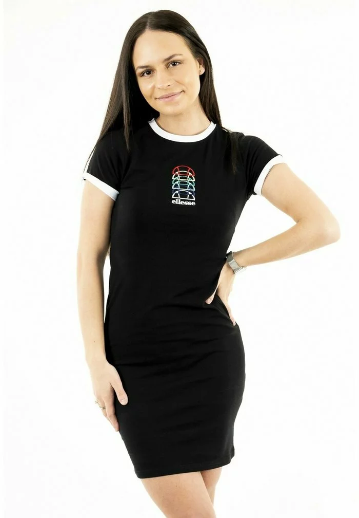 Ellesse Robe Fourreau - Noir 1 Ellesse Robe Fourreau - Noir