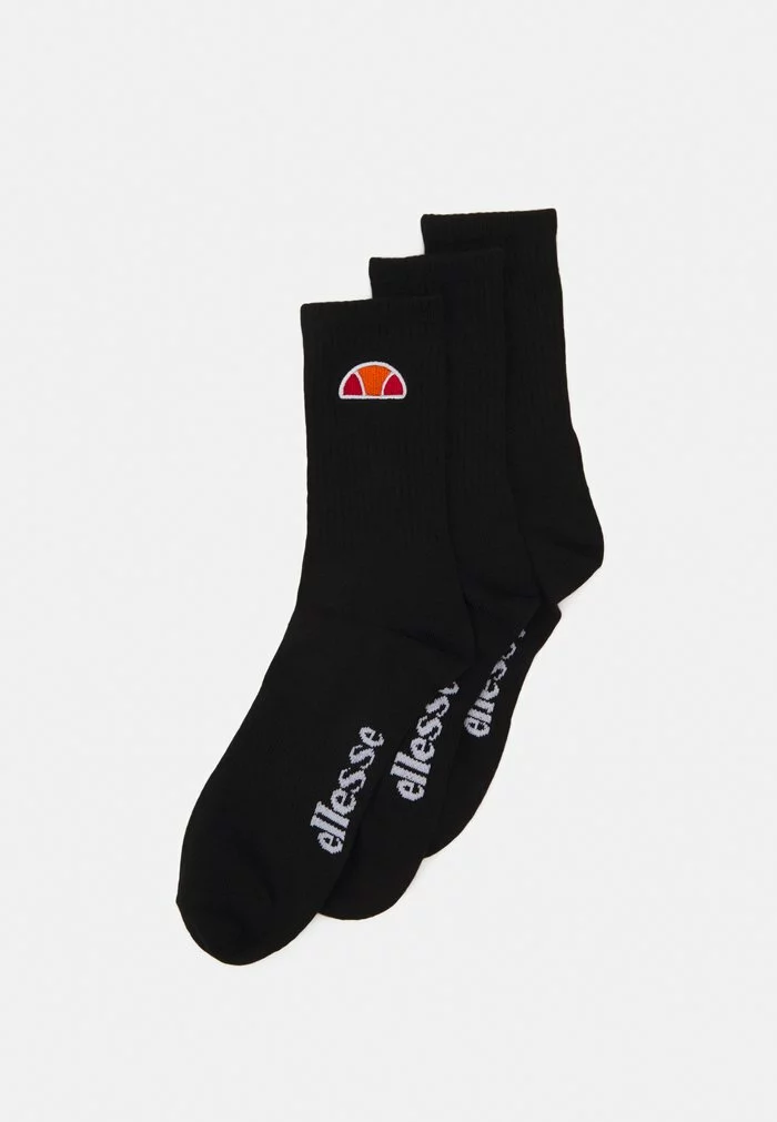 Ellesse ILLAN 3 PACK - Chaussettes De Sport - Black 1 Ellesse ILLAN 3 PACK - Chaussettes De Sport - Black