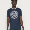 Ellesse SEGNA - T-shirt Imprimé - Navy