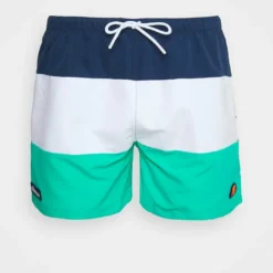 Ellesse CIELO SWIMSHORT - Short De Bain - Navy/white/green -Ellesse Elegant Boutique bfa5453ed24c4830aaad277950cfc1cf