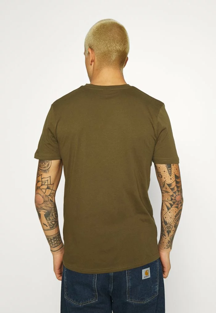 Ellesse OMBRONO - T-shirt Imprimé - Khaki 3 Ellesse OMBRONO - T-shirt Imprimé - Khaki – Image 3