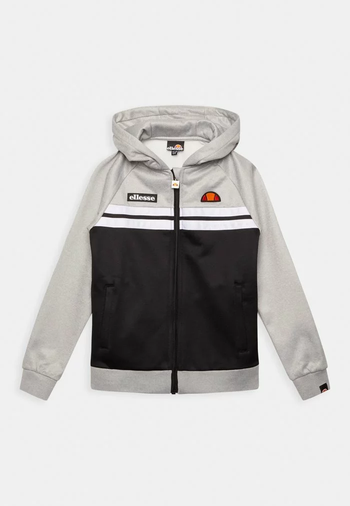 Ellesse ARNALDO FZ HOODY - Sweat à Capuche Zippé - Light Grey Marl 1 Ellesse ARNALDO FZ HOODY - Sweat à Capuche Zippé - Light Grey Marl