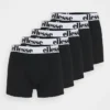 Ellesse NURRA FASHION TRUNKS 5 PACK - Shorty - Black
