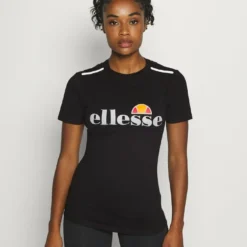 Ellesse DELLE - T-shirt Imprimé - Black
