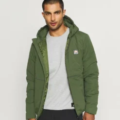 Ellesse ORELLIO WATER REACTIVE PADDEDJACKET - Veste De Survêtement - Green