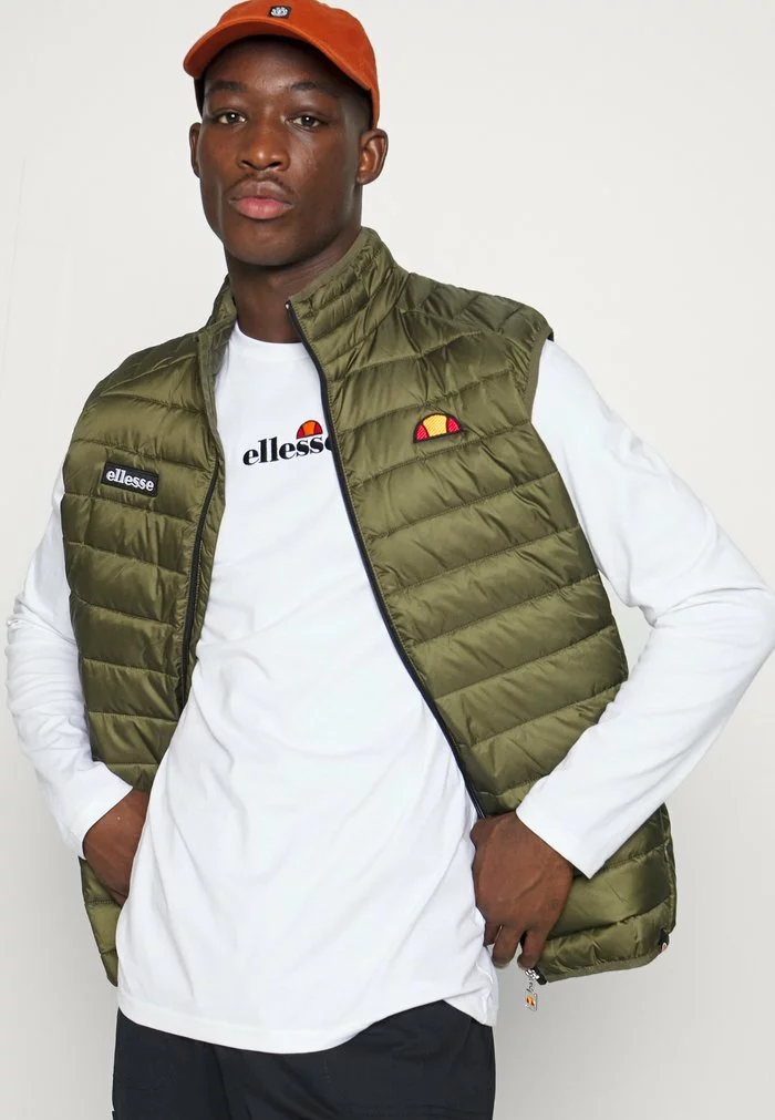 Ellesse BARDY - Veste Sans Manches - Khaki 7 Ellesse BARDY - Veste Sans Manches - Khaki – Image 7