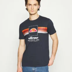 Ellesse COLO - T-shirt Imprimé - Navy