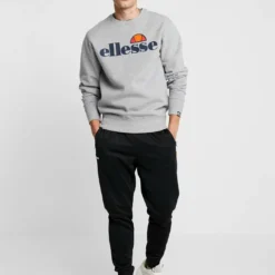 Ellesse SUCCISO - Sweatshirt - Grey Marl -Ellesse Elegant Boutique cf6eb794420d48dfaf4ee621153b8741