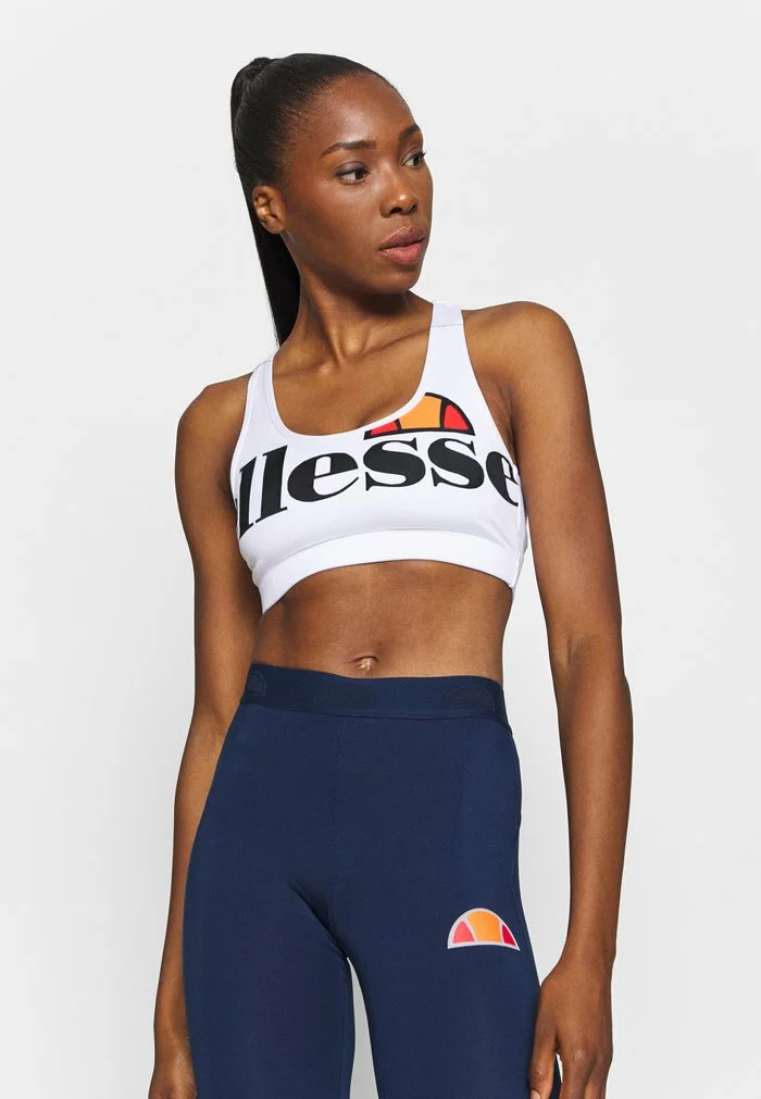 Ellesse PRESELLE - Brassières De Sport à Maintien Normal - White 1 Ellesse PRESELLE - Brassières De Sport à Maintien Normal - White