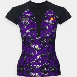 Ellesse MYCELLA TEE - T-shirt Imprimé - Black/multi-coloured -Ellesse Elegant Boutique d33afa51745647a88b90f21cda2d7dda