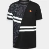 Ellesse DIGITTEE - T-shirt Imprimé - Black