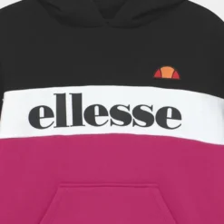 Ellesse CHELINA OVERSIZED HOODY - Sweatshirt - Black/pink -Ellesse Elegant Boutique d51a74379a214443a8980ff6085f6fd5