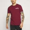 Ellesse VOODOO - T-shirt Imprimé - Burgundy