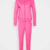 Ellesse LUDOVICA TRACKSUIT - Survêtement - Neon Pink