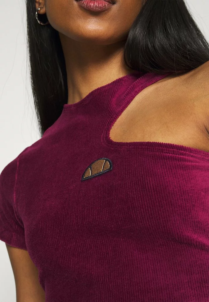 Ellesse MARGIOT - T-shirt Imprimé - Burgundy 6 Ellesse MARGIOT - T-shirt Imprimé - Burgundy â Image 6