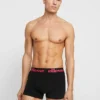 Ellesse PARMO FASHION TRUNKS 2 PACK - Shorty - Black