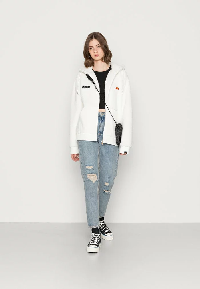Ellesse AVO HOODY - Veste Polaire - Off White 2 Ellesse AVO HOODY - Veste Polaire - Off White – Image 2